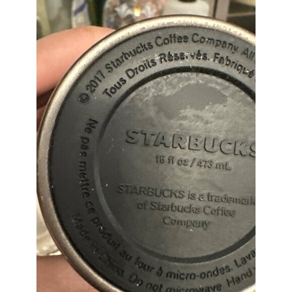 Starbucks Stainless Steel Mermaid Tumbler With Lid 16 Oz brown  2017 - Picture 8 of 8